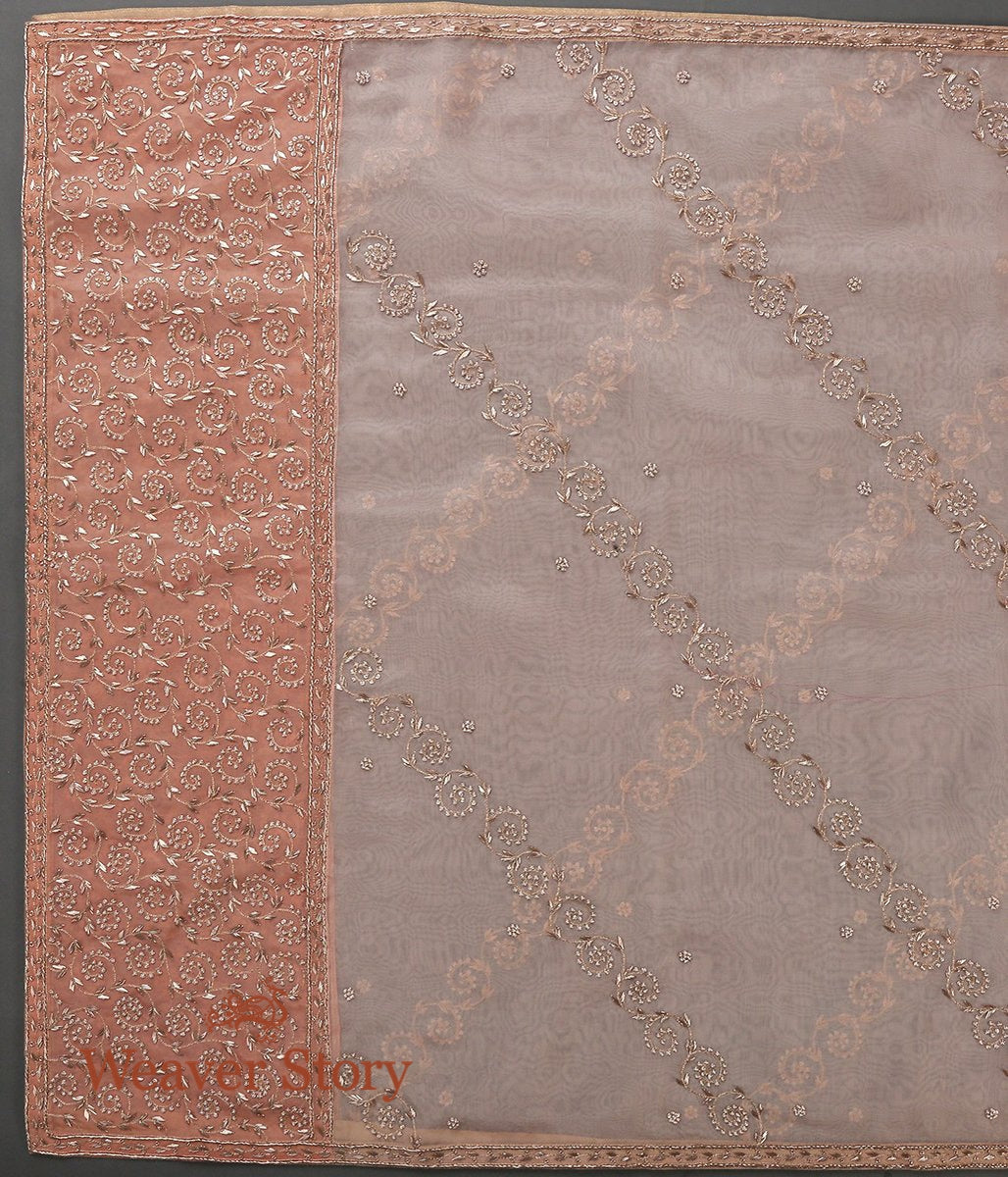 Peach_Zardozi_Work_Dupatta_with_Paisleys_on_Pallu_WeaverStory_03