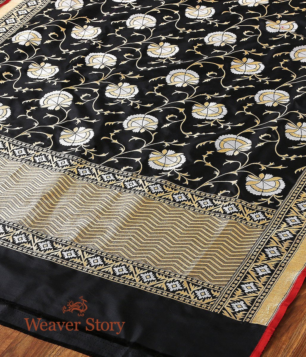 Handloom_Black_Sona_Rupa_Jangla_Dupatta_WeaverStory_03