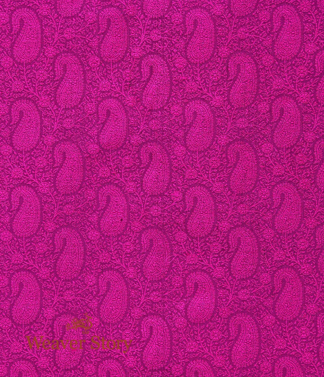 Handloom_Purple_and_Pink_Self_Tanchoi_Fabric_WeaverStory_03