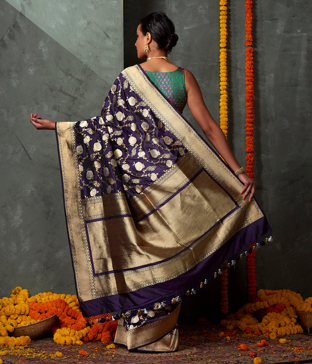 Handloom_Purple_Sona_Rupa_Kadhwa_Jangla_Saree_WeaverStory_03