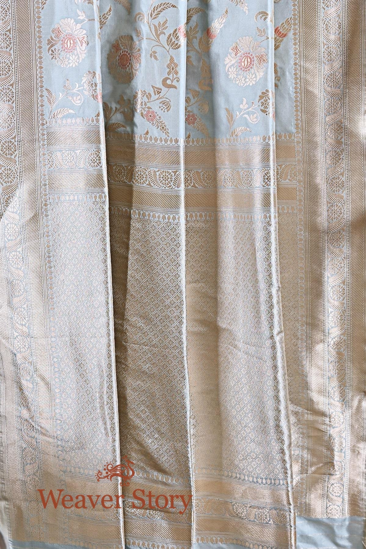 Powder_Blue_Banarasi_Katan_Silk_Saree_with_Meenakari_WeaverStory_03