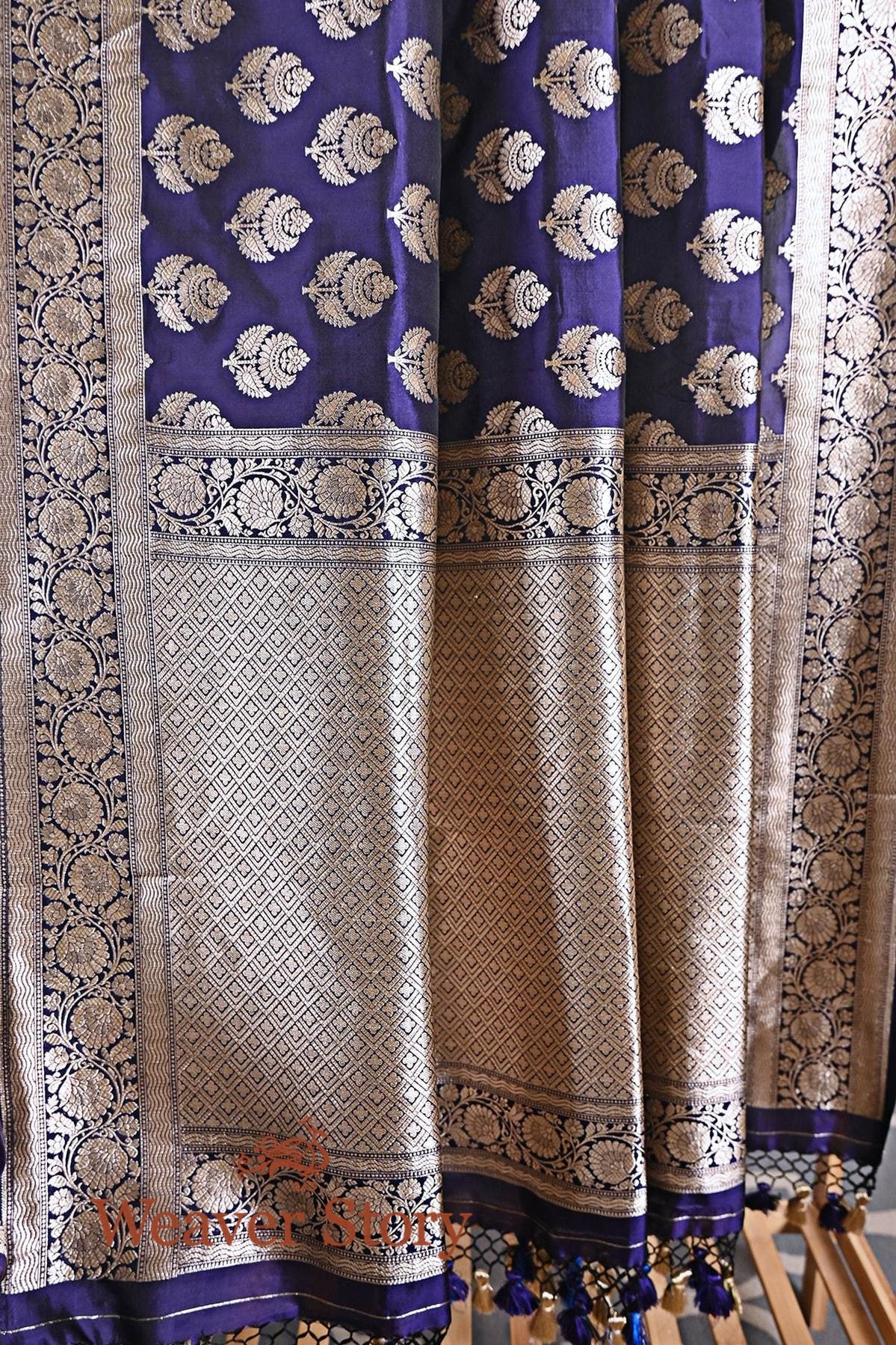 Purple_Banarasi_Katan_Silk_Saree_with_Zari_Motifs_WeaverStory_03