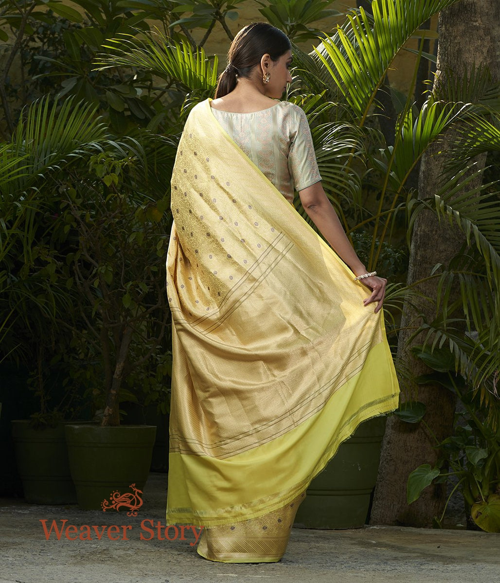 Handwoven_Yellow_Zari_Kimkhab_Saree_WeaverStory_03