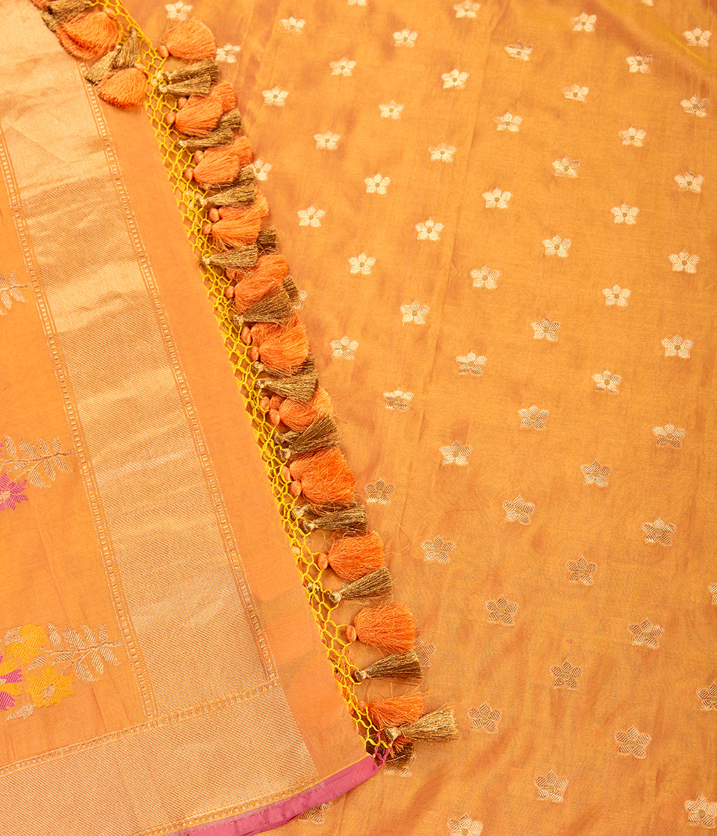 Suit_Set_-_Handwoven_Peach_and_Yellow_Dual_Tone_Kurta_Set_WeaverStory_03