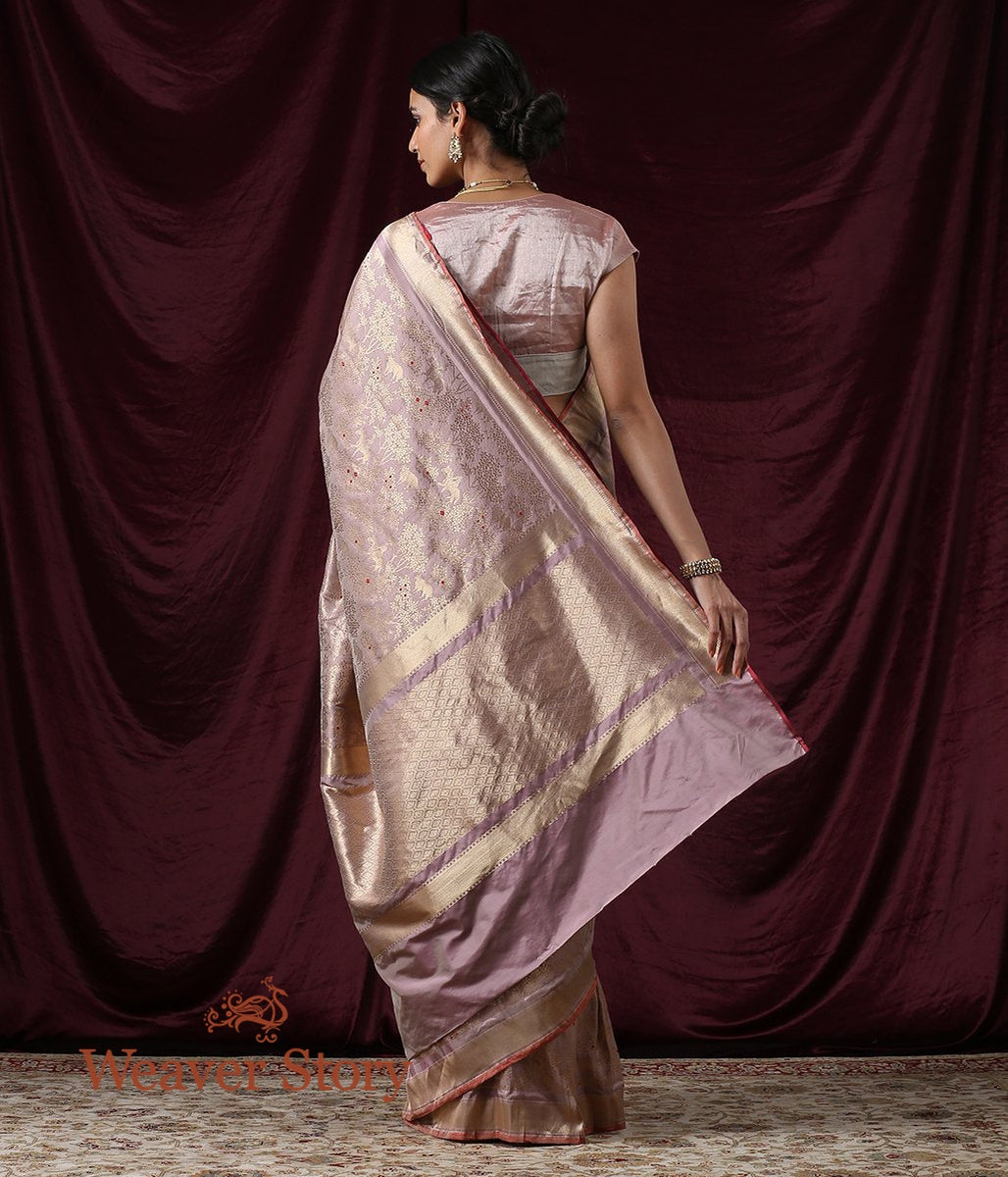 Handloom_Lilac_Kimkhab_Shikargah_Banarasi_Saree_WeaverStory_03
