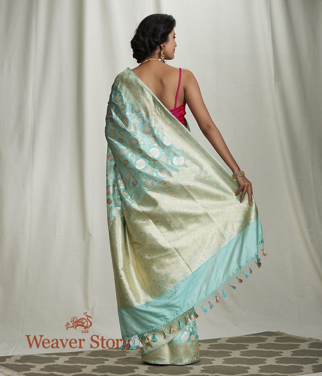 Handwoven_Light_Blue_Sona_Rupa_Cutwork_Jangla_Saree_WeaverStory_03