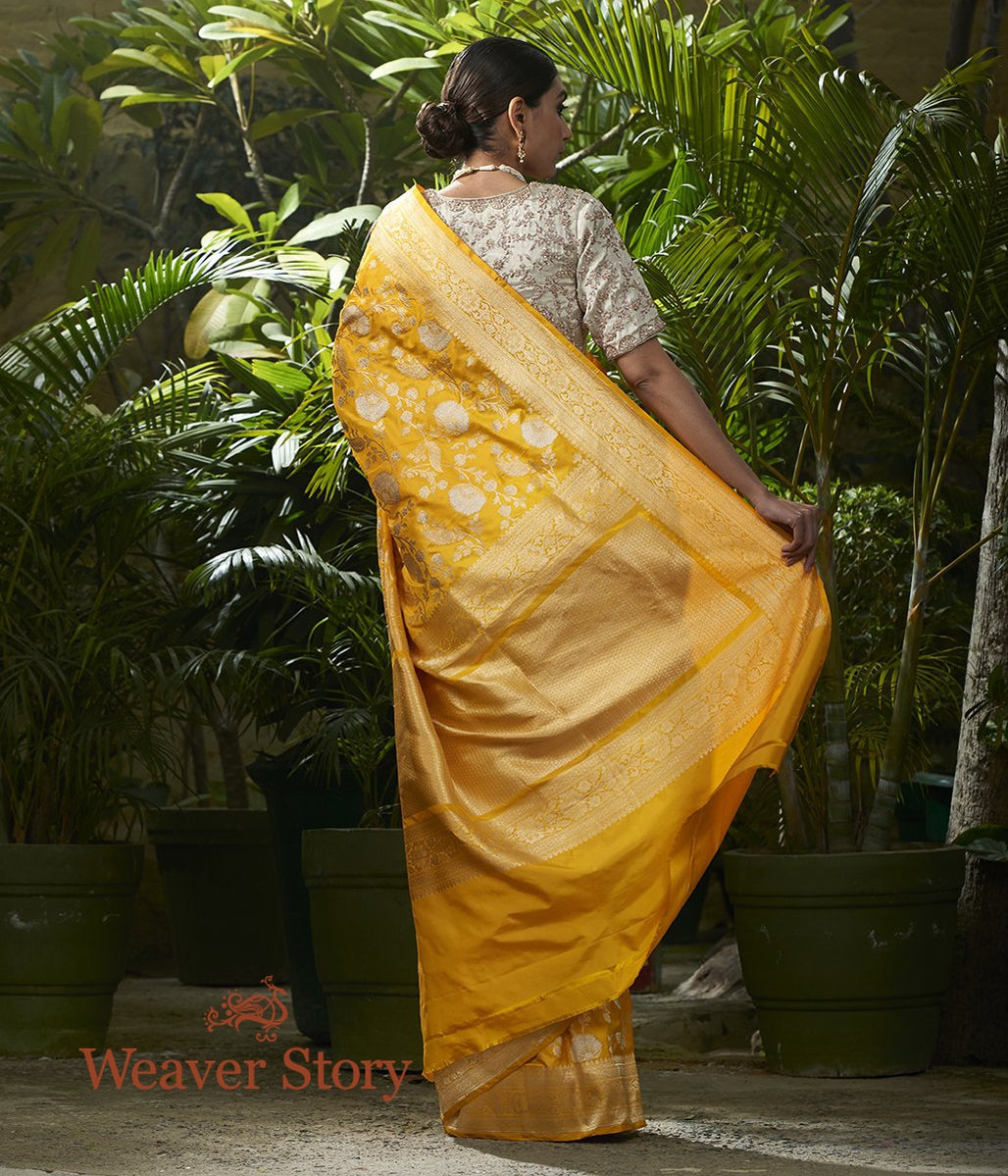 Handloom_Yellow_Sona_Rupa_Kadhwa_Jangla_Saree_WeaverStory_03