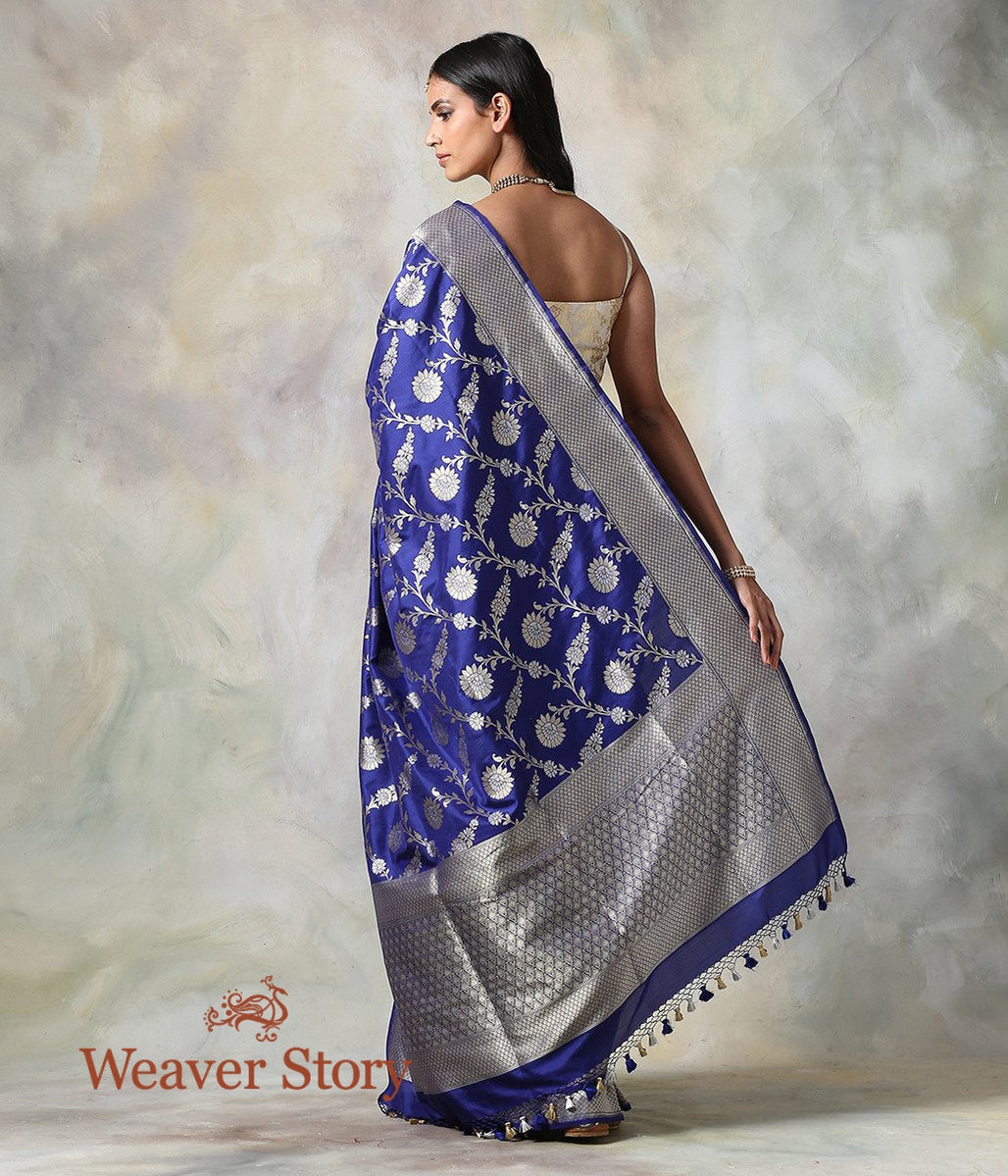 Handwoven_Blue_Sona_Rupa_Cutwork_Jaal_Saree_WeaverStory_03