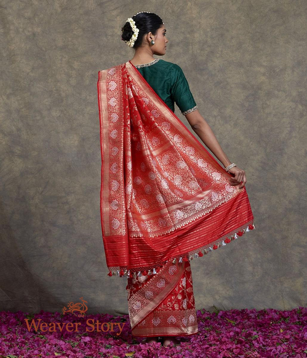 Handwoven_Red_Sona_Rupa_Kadhwa_Jangla_Saree_WeaverStory_03