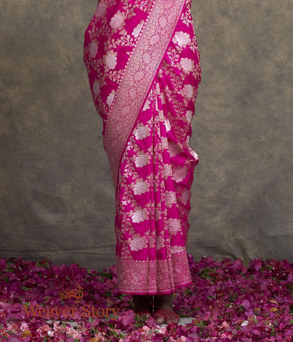Handwoven_Pink_Angoor_Jangla_Saree_WeaverStory_04