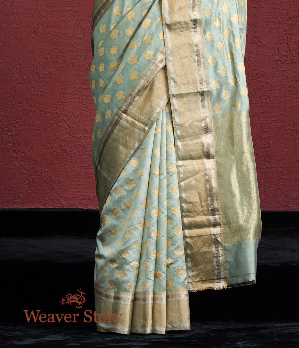 Handwoven_Chanderi_Silk_Saree_in_Powder_Blue_with_Floral_Motifs_WeaverStory_04