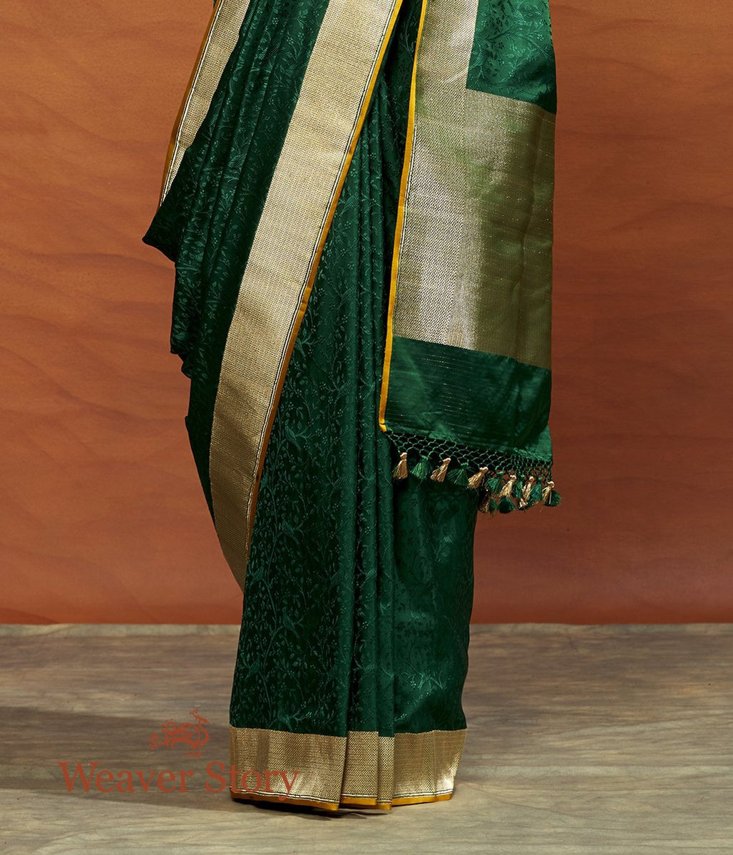 Handloom_Green_Tanchoi_Saree_with_Birds_WeaverStory_04