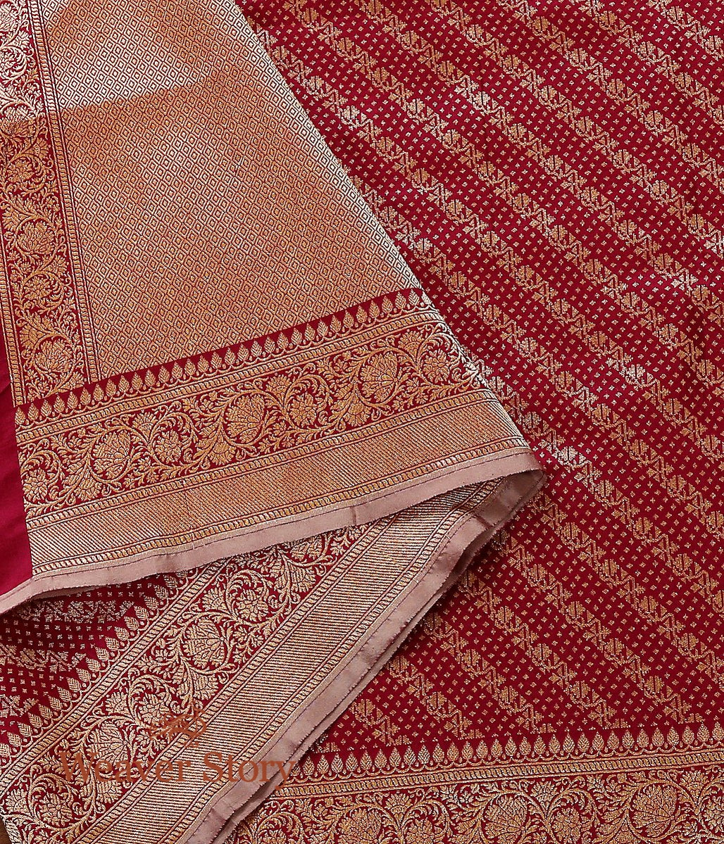 Handloom_Wine_Zari_Tanchoi_Dupatta_WeaverStory_04