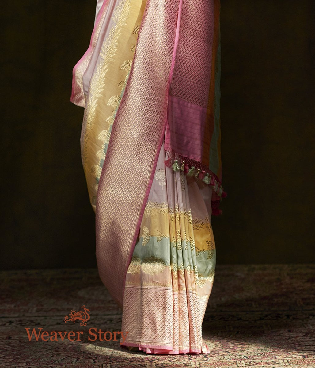 Handwoven_Pink_Peach_Rangkaat_Banarasi_with_Kadhwa_Boota_WeaverStory_04