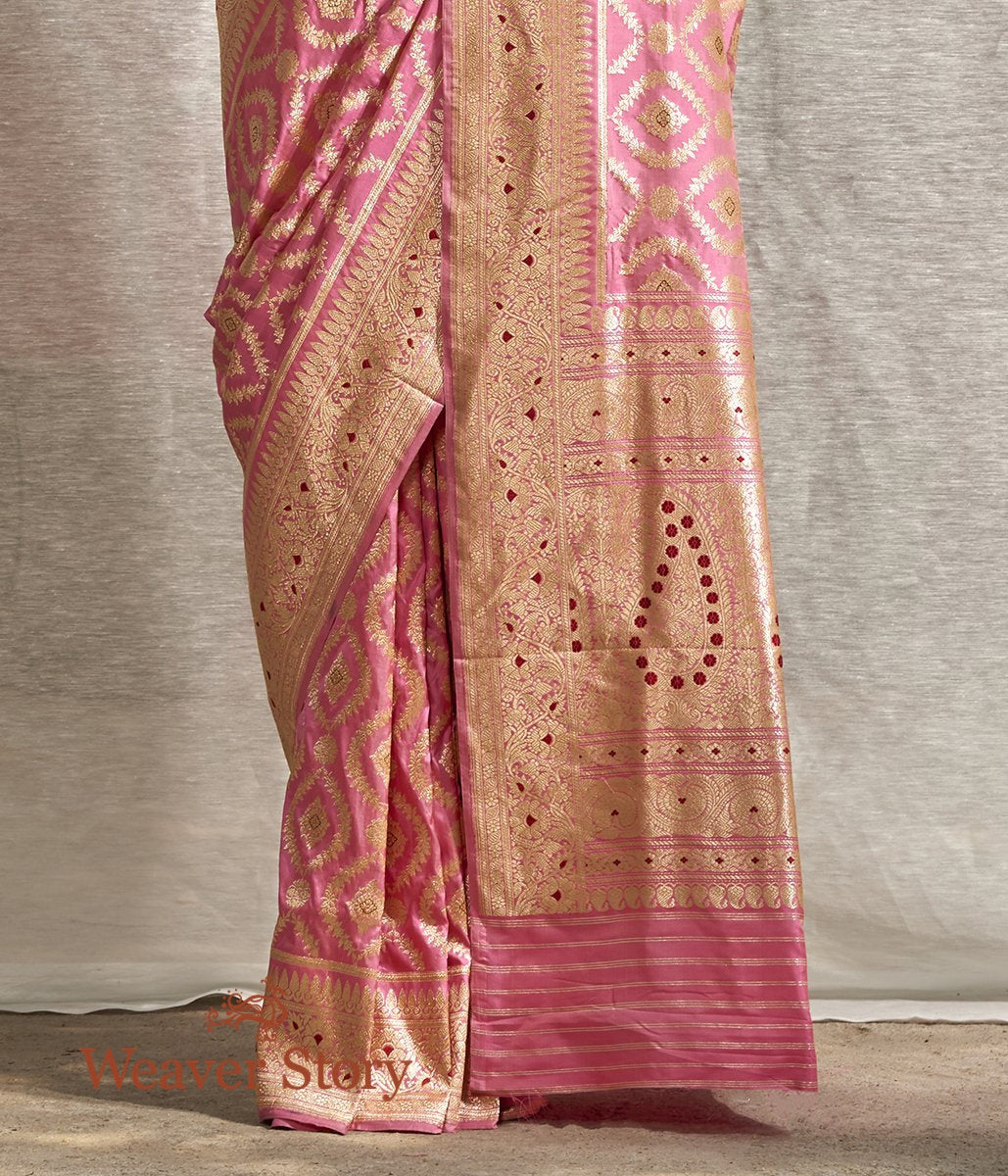 Handloom_Pink_Katan_Silk_Saree_with_Tested_Zari_and_Meena_WeaverStory_04