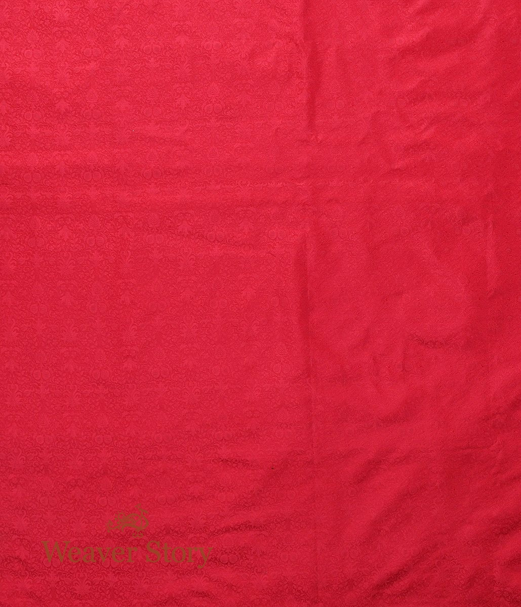 Handloom_Rani_Pink_Self_Tanchoi_Fabric_WeaverStory_04
