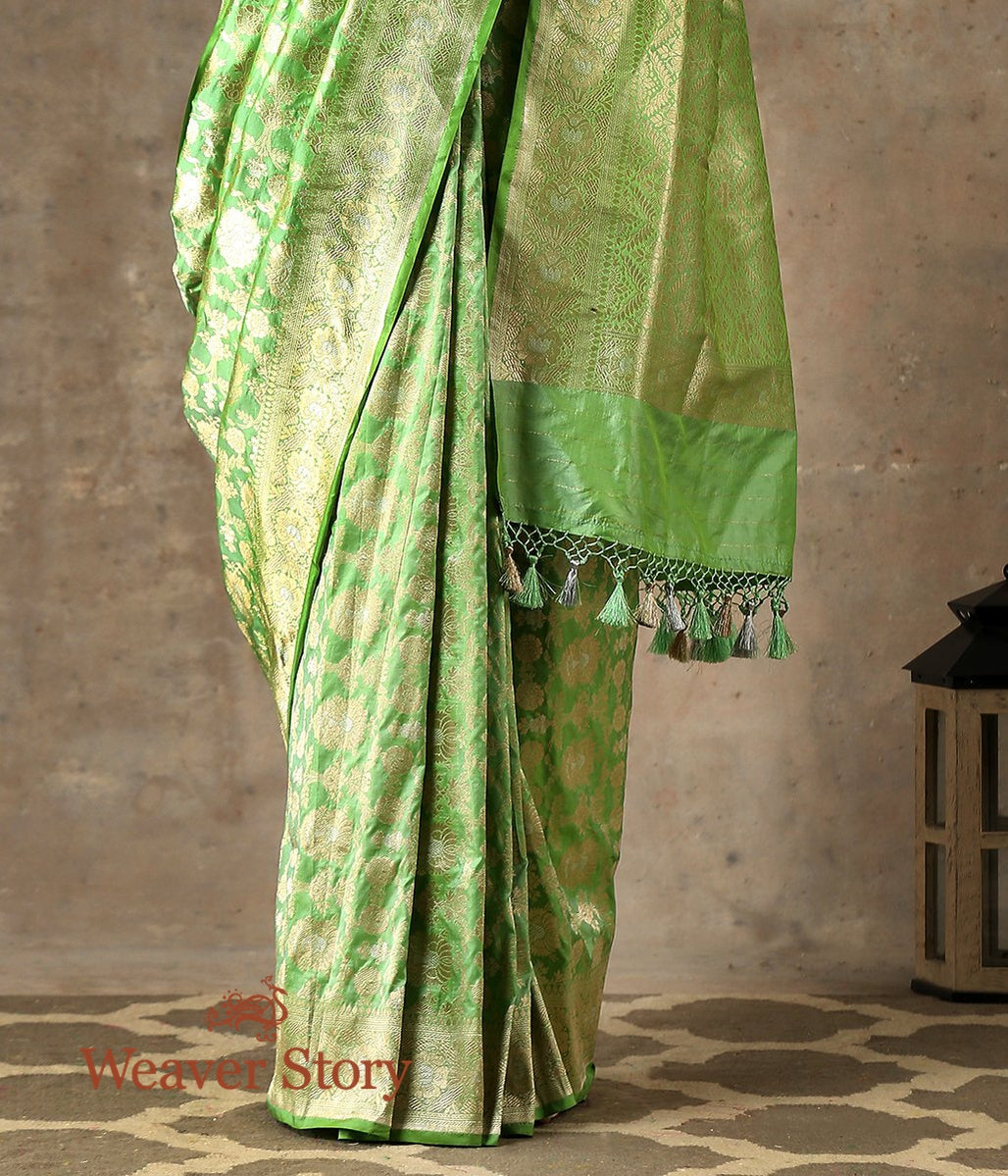 Handwoven_Light_Green_Mehraab_Jaal_Saree_WeaverStory_04