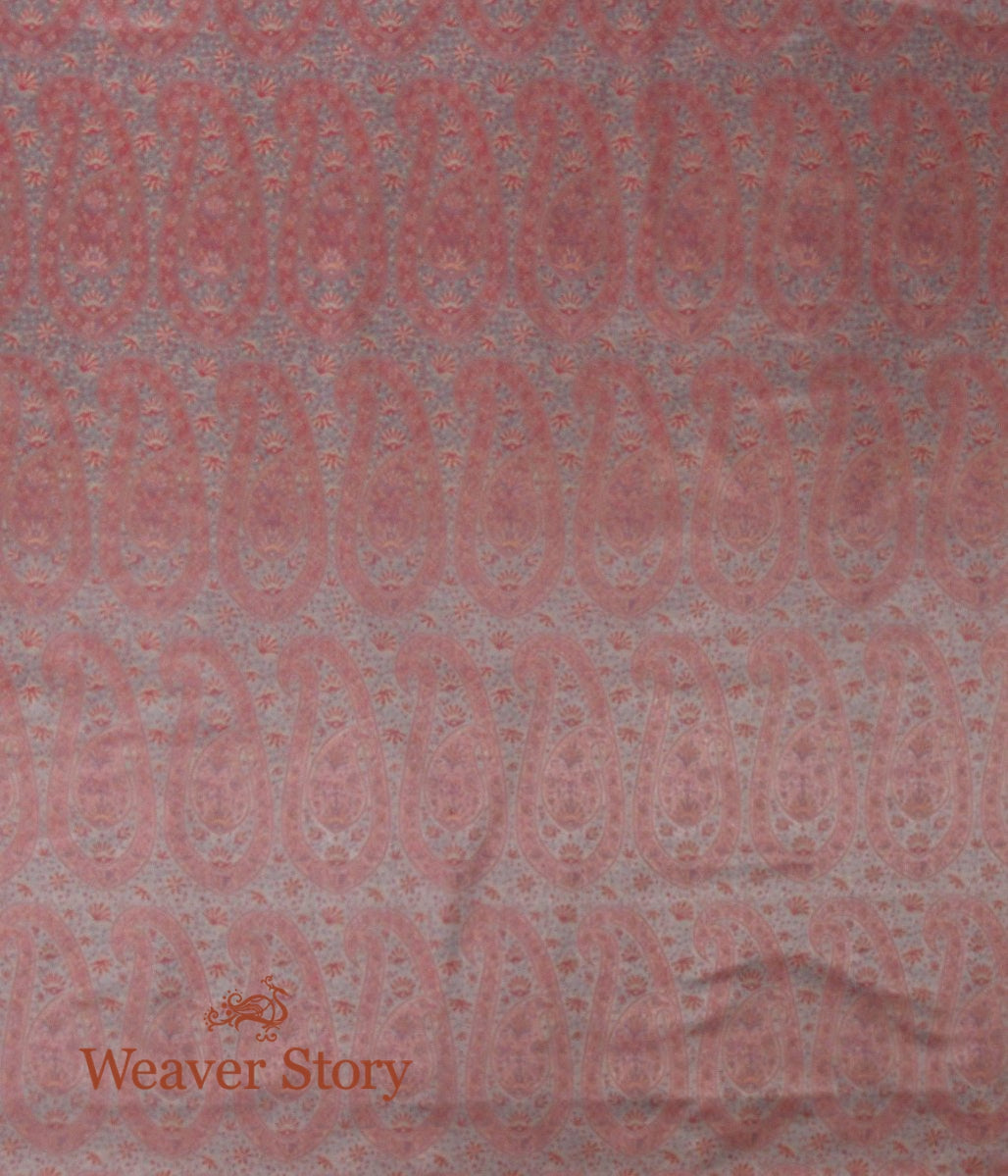 Handloom_Grey_Jamawar_Fabric_with_Woven_Paisleys_WeaverStory_04