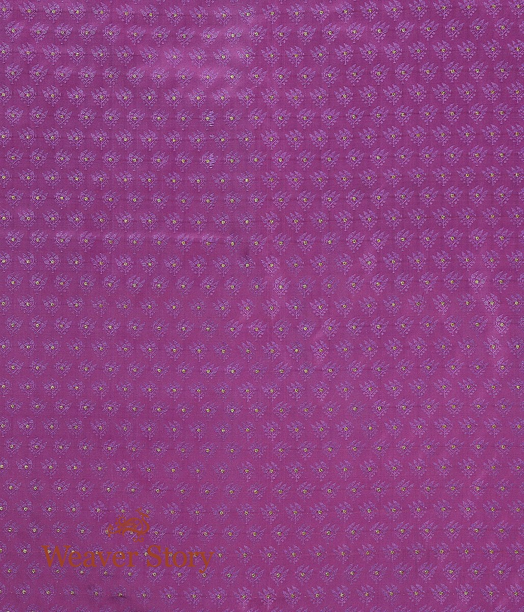 Handloom_Tanchoi_Zari_Booti_Fabric_Than_WeaverStory_04