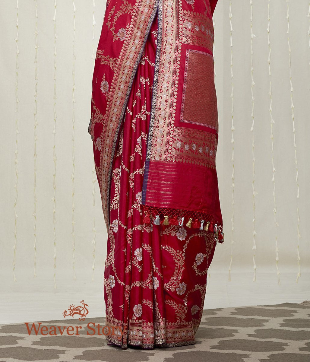 Handloom_Red_Sona_Rupa_Kadhwa_Jangla_Saree_WeaverStory_04