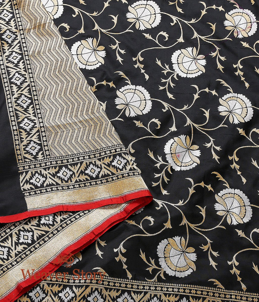 Handloom_Black_Sona_Rupa_Jangla_Dupatta_WeaverStory_04