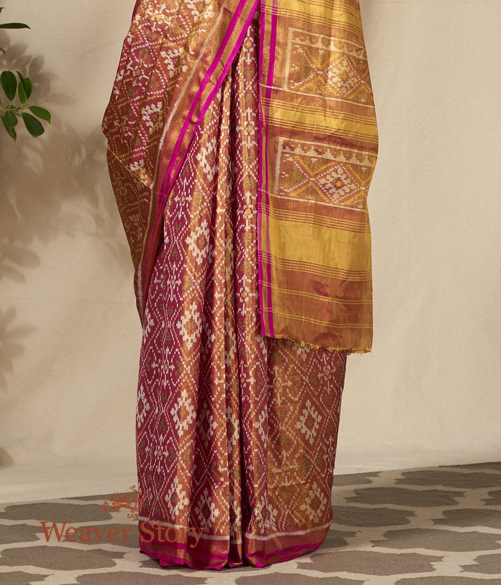 Handwoven_Silk_Tissue_Gujarat_Patola_Saree_WeaverStory_04