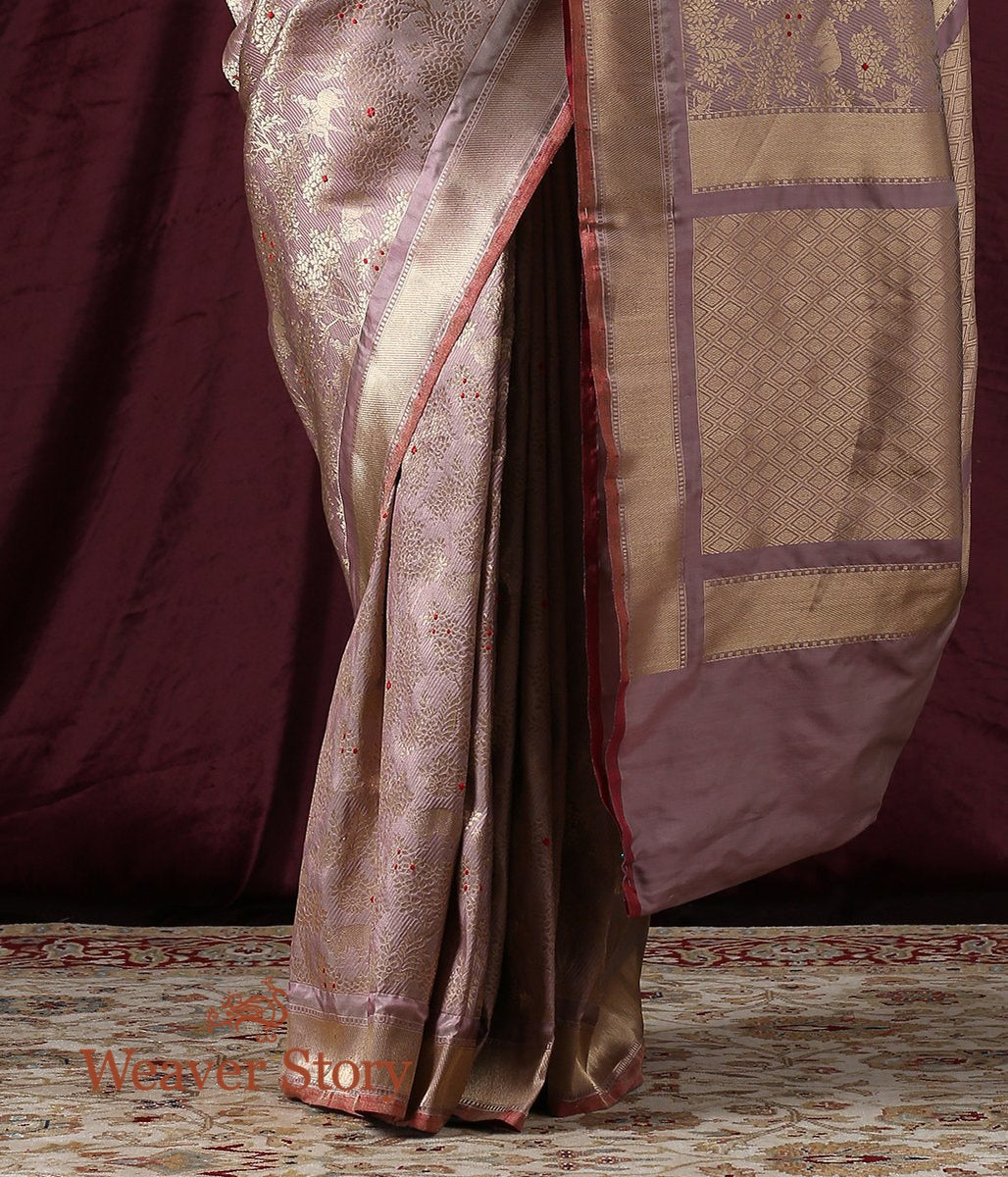 Handloom_Lilac_Kimkhab_Shikargah_Banarasi_Saree_WeaverStory_04
