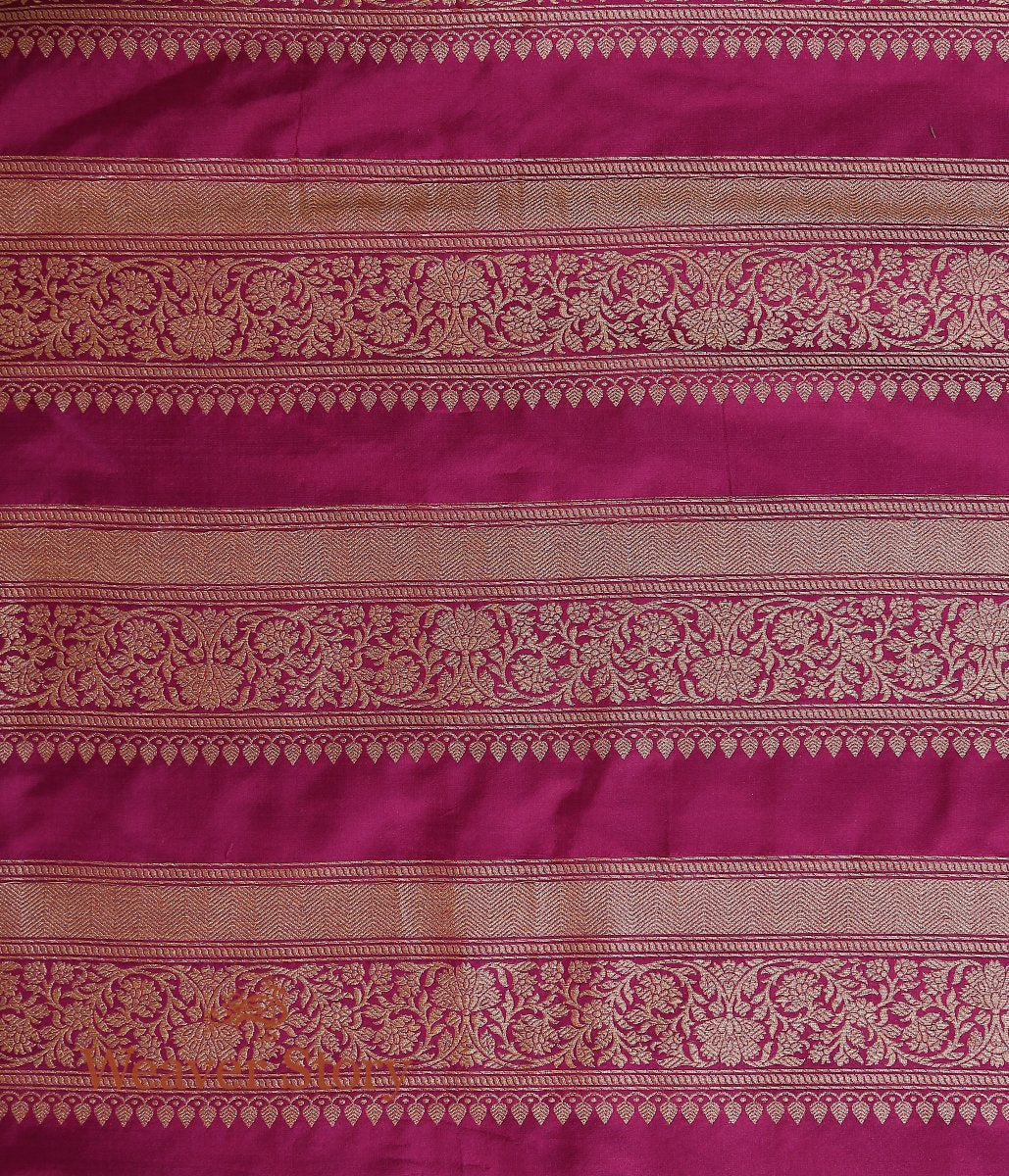 Tanchoi_Handloom_Banarasi_Lehenga_Running_Fabric_with_Border_WeaverStory_04