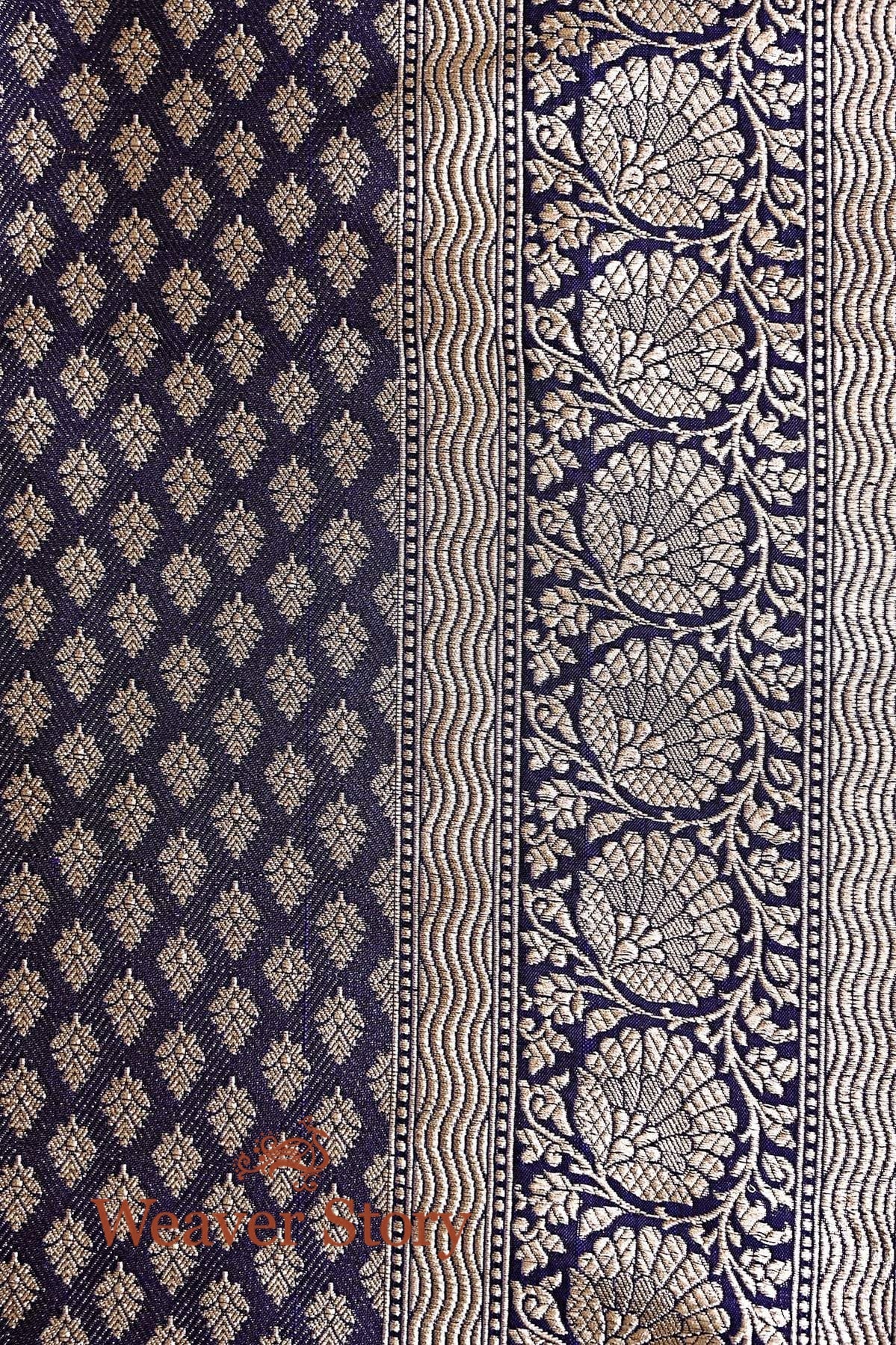 Purple_Banarasi_Katan_Silk_Saree_with_Zari_Motifs_WeaverStory_04