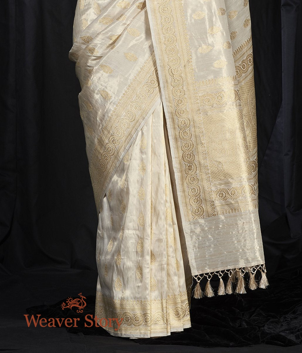 Handwoven_Beige_and_Gold_Tissue_Saree_WeaverStory_04