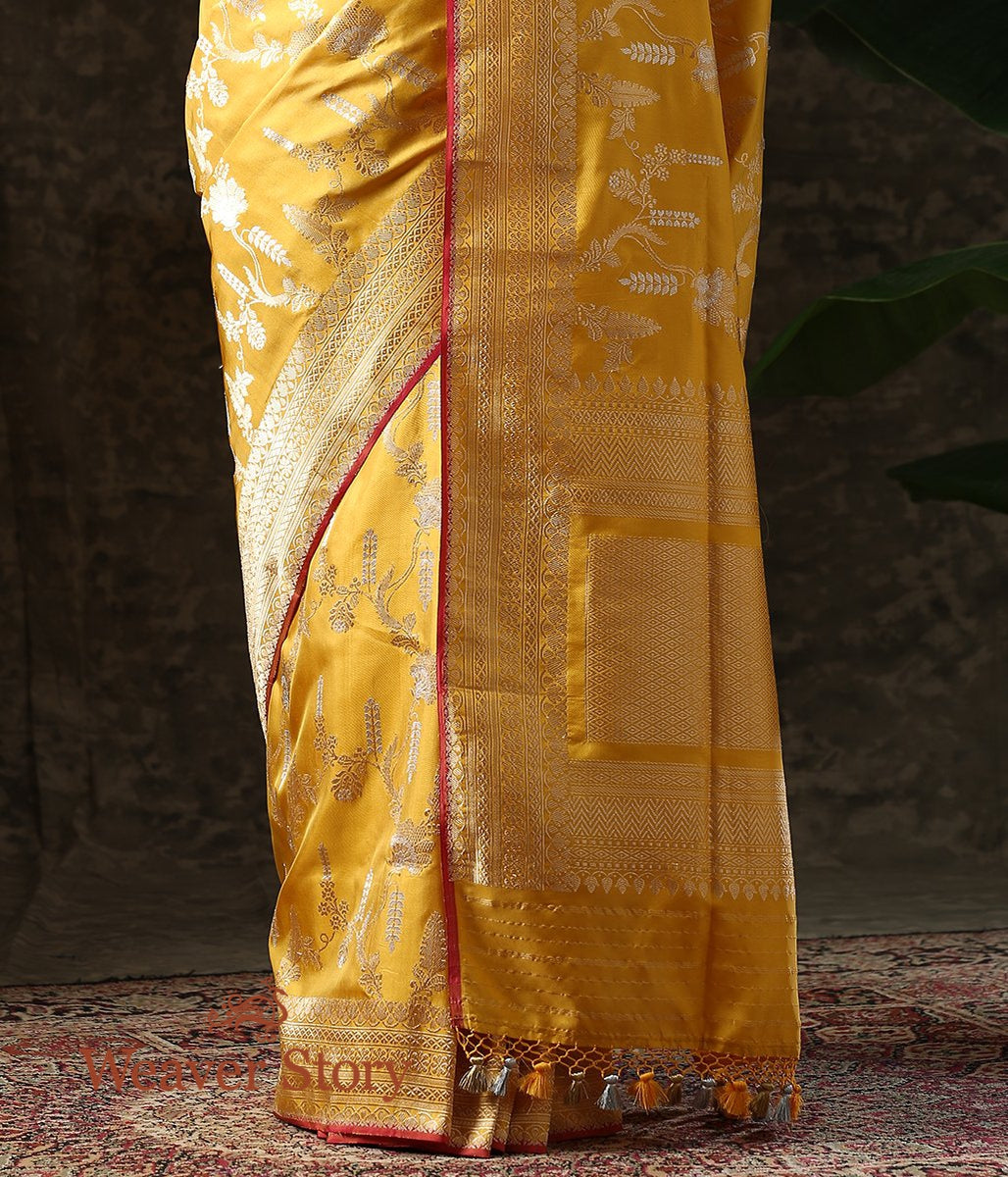 Handwoven_Yellow_Sona_Rupa_Kadhwa_Jangla_Saree_WeaverStory_04