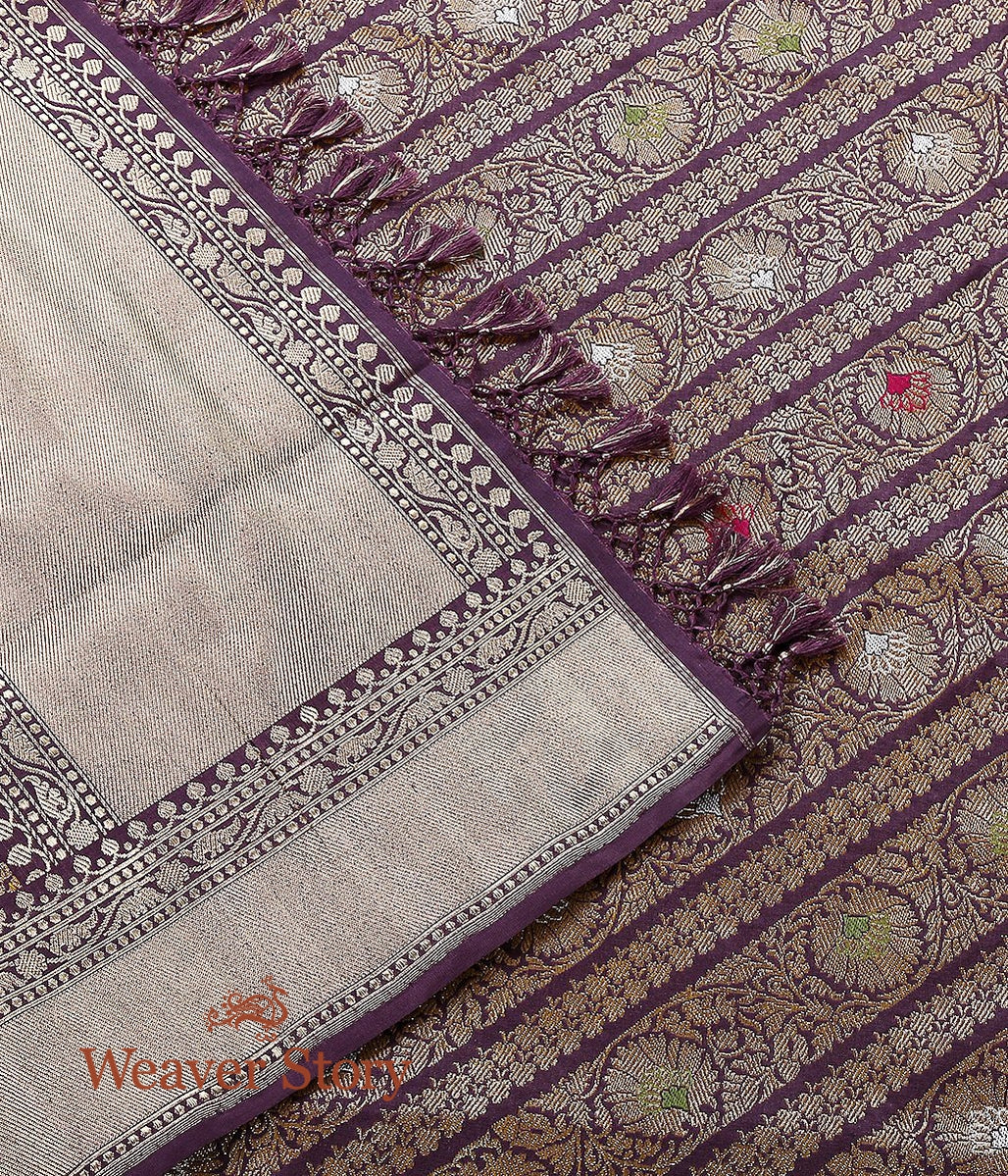 Handloom_Mauve_Aada_Kimkhab_Dupatta_WeaverStory_04