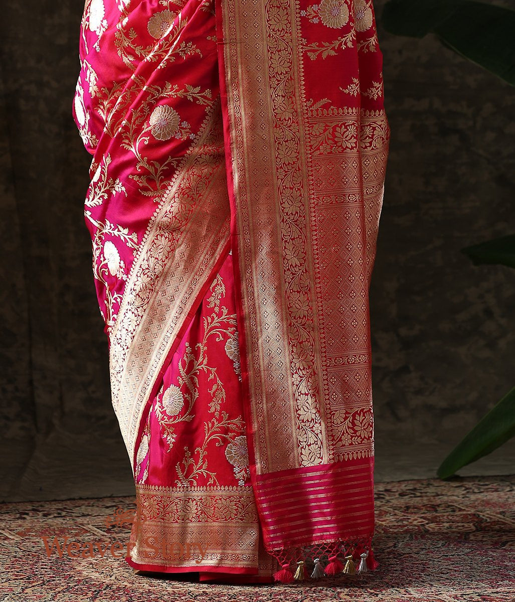 Handwoven_Pink_Sona_Rupa_Jangla_Saree_WeaverStory_04