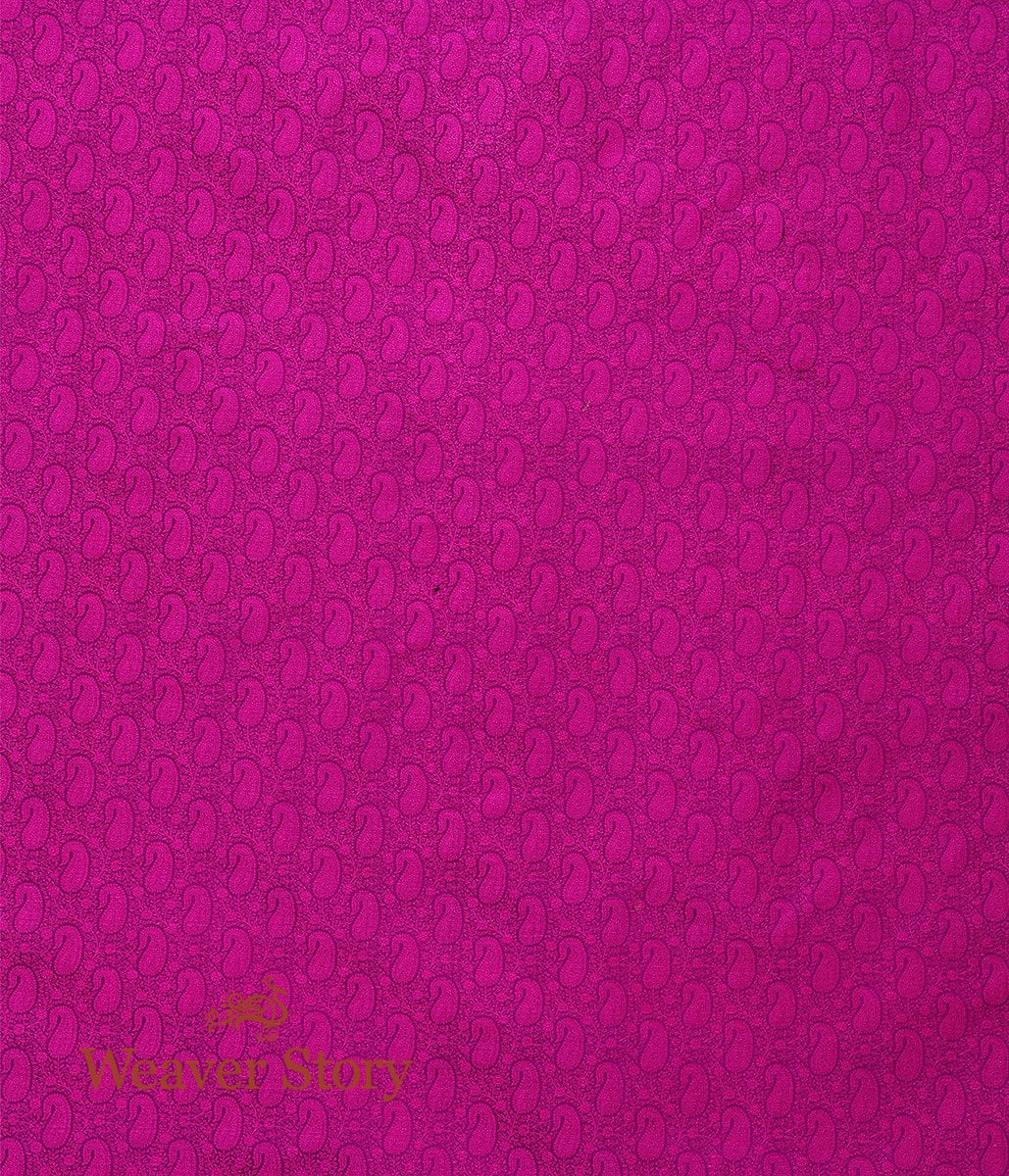 Handloom_Purple_and_Pink_Self_Tanchoi_Fabric_WeaverStory_04