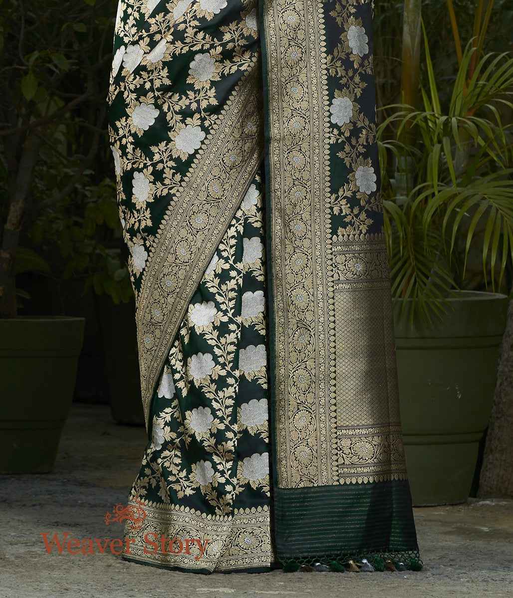 Handwoven_Green_Angoor_Jangla_Saree_WeaverStory_04