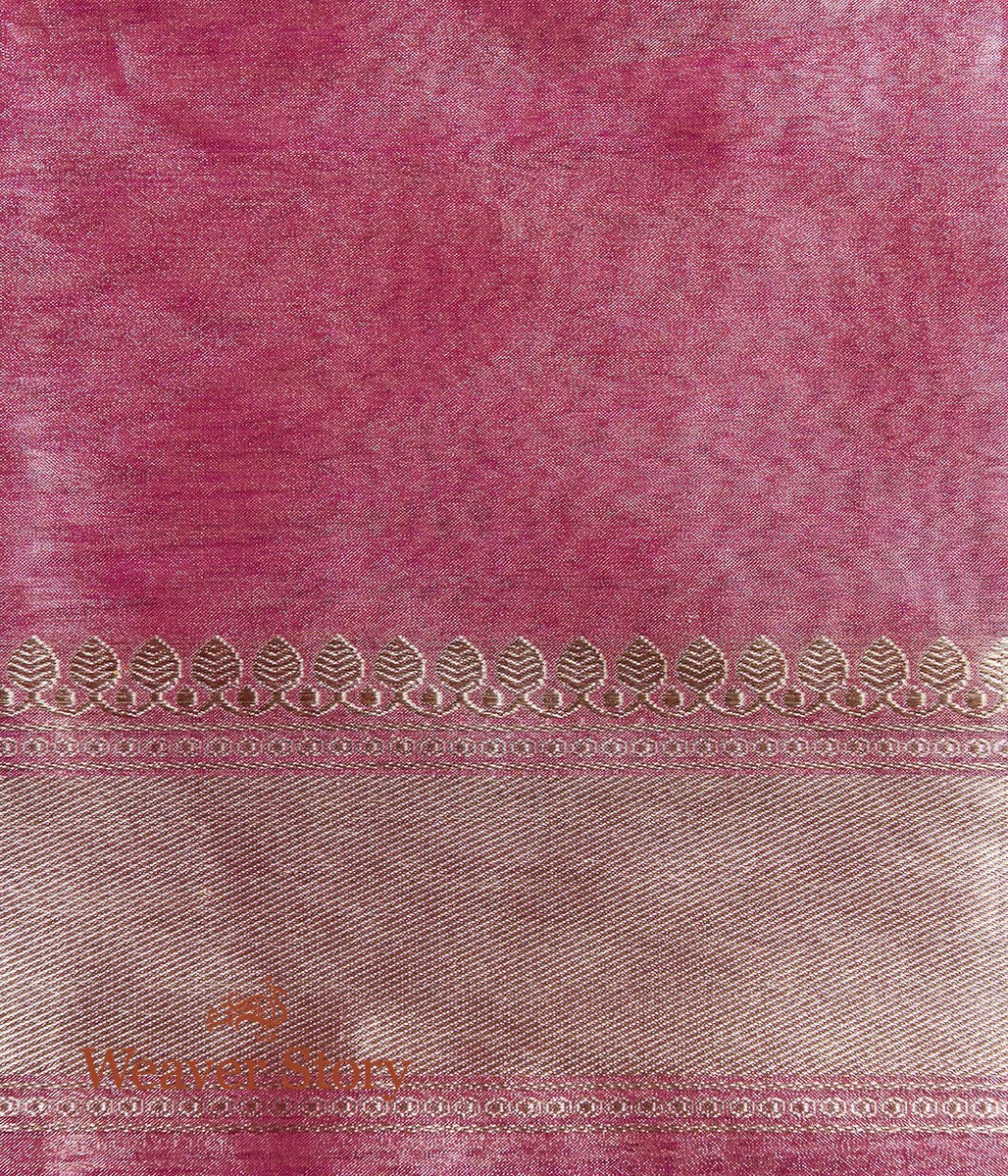Handloom_Gold_Silk_Tissue_Saree_with_Pink_Border_and_Pallu_WeaverStory_05