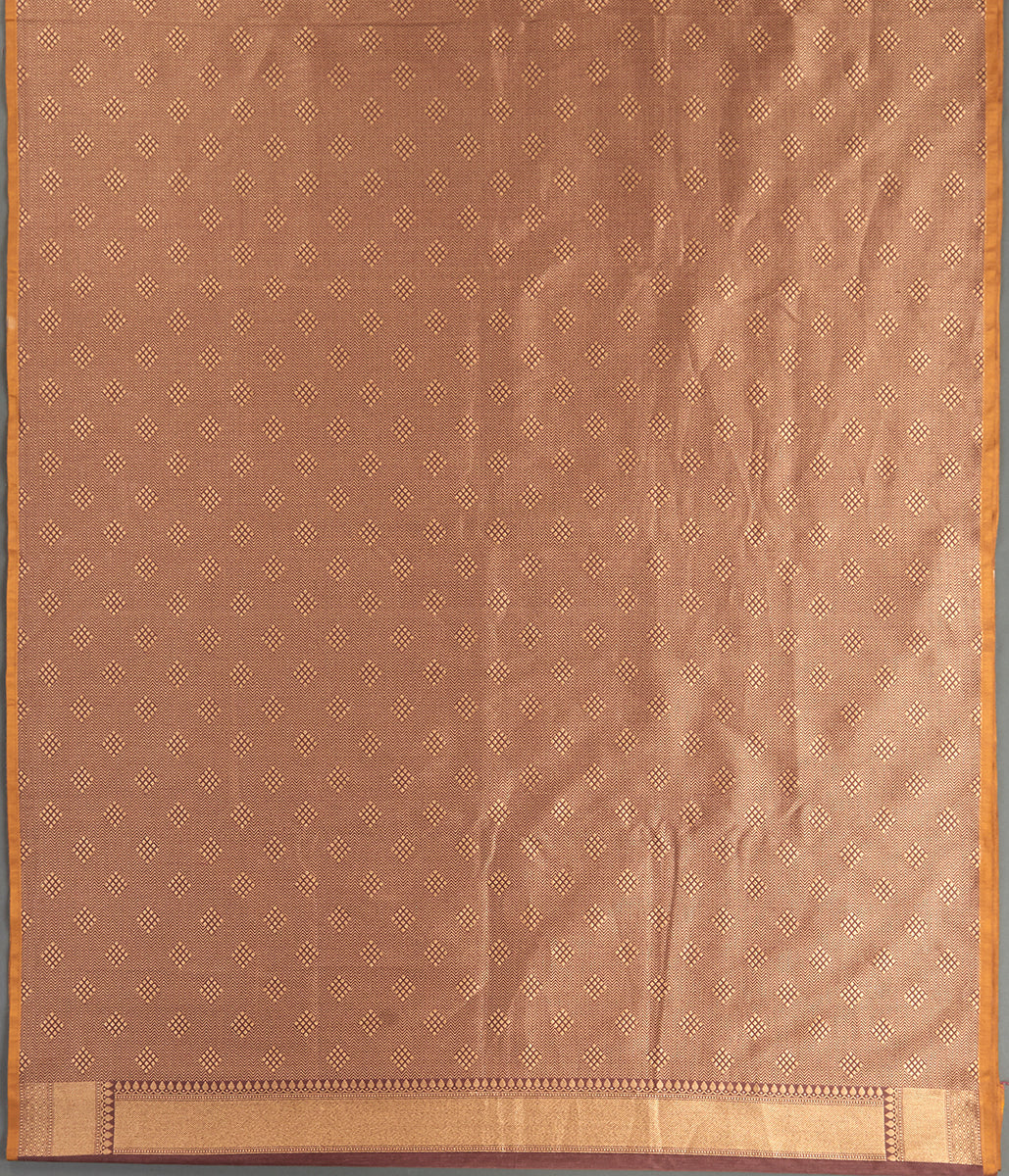 Banarasi_Suit_-_Handwoven_Coke_Brown_Banarasi_Tanchui_Kurta_with_Bootidar_Dupatta_WeaverStory_03