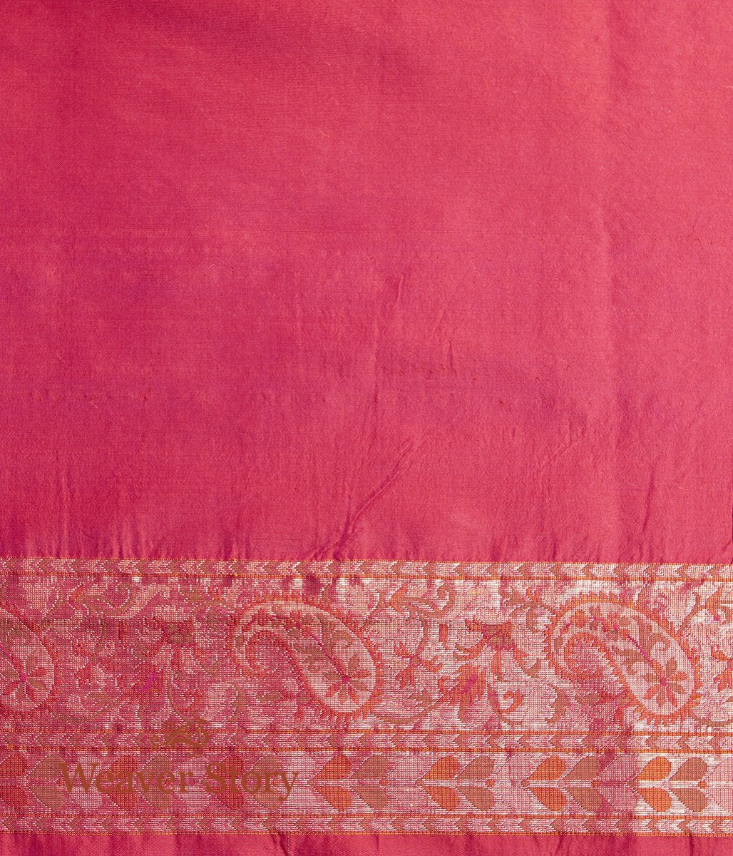 Handwoven_Pink_Banarasi_Gharchola_Saree_WeaverStory_05