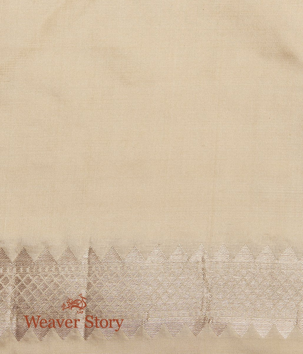 Handwoven_Beige_Cutwork_Shikargah_Saree_WeaverStory_05