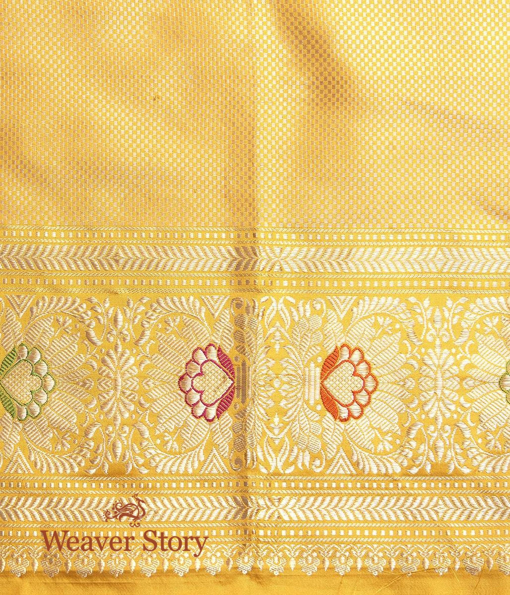 Handwoven_Mustard_Sona_Rupa_Meenakari_Jangla_Saree_WeaverStory_05