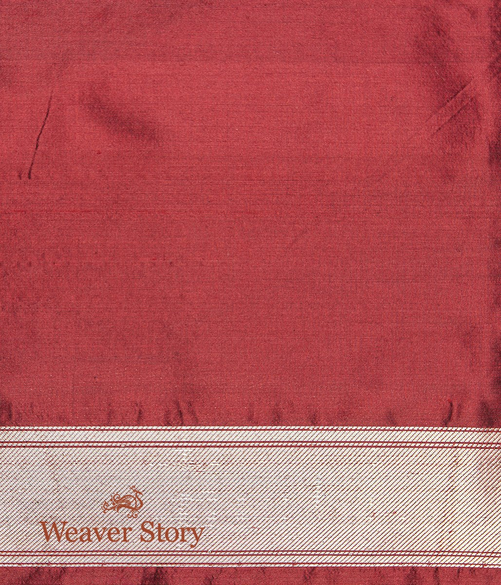 Handwoven_Brown_and_Copper_Zari_Tanchoi_with_Mehrab_Jaal_WeaverStory_05