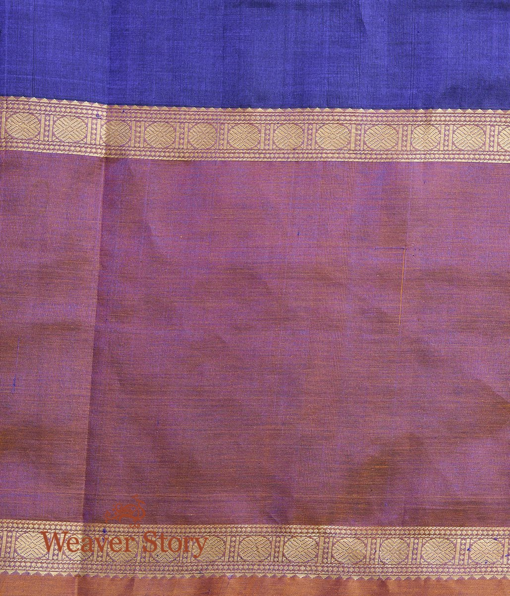 Handloom_Purple_Aiyaram_Boota_Silk_Cotton_Saree_WeaverStory_05