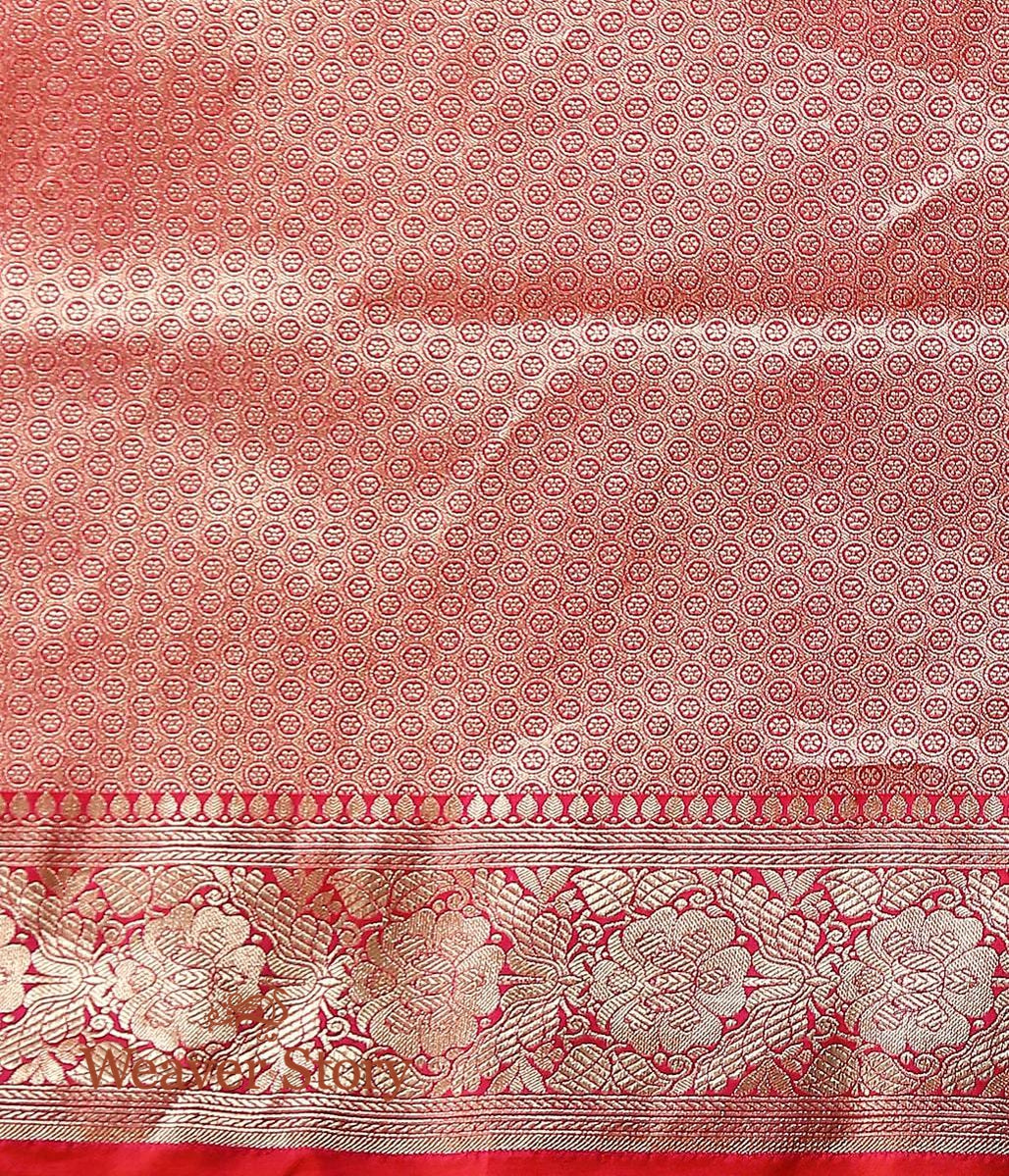 Handwoven_Pink_Mehrab_Meenakari_Jaal_Saree_WeaverStory_05