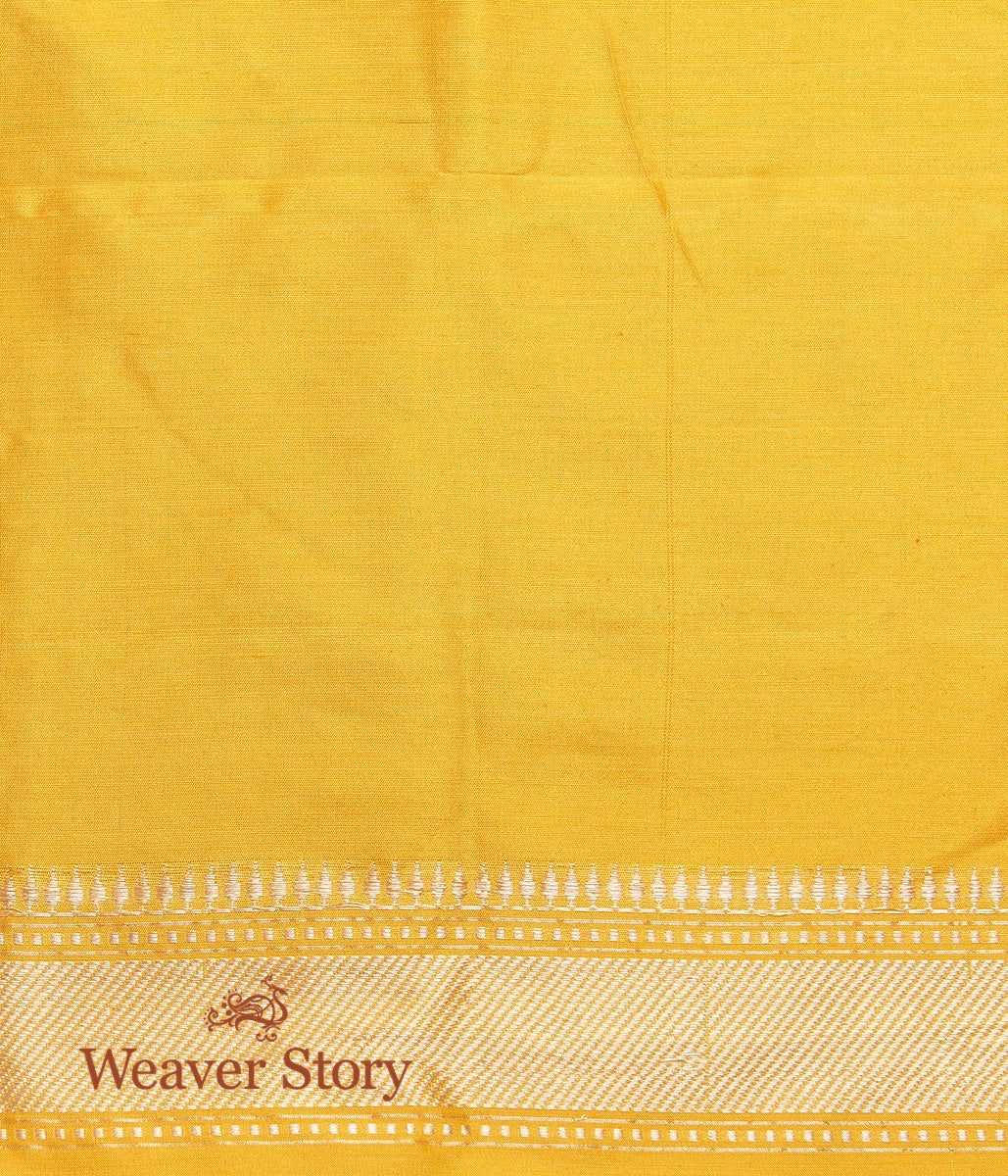 Handloom_Yellow_Ektara_Saree_with_Konia_WeaverStory_05
