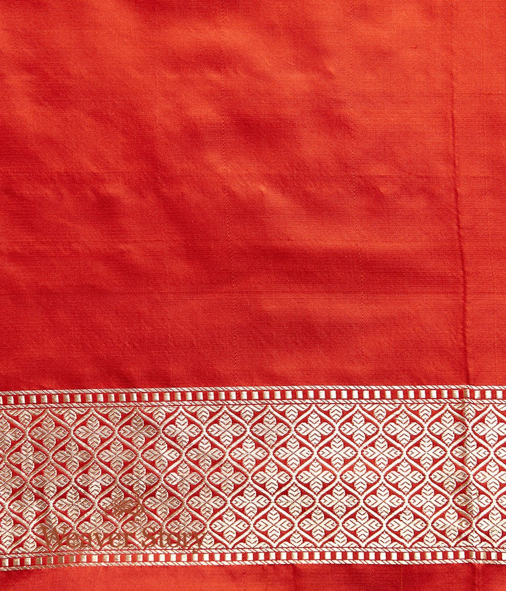 Handwoven_Yellow_Tanchoi_Banarasi_Saree_with_Bird_Motifs_WeaverStory_05
