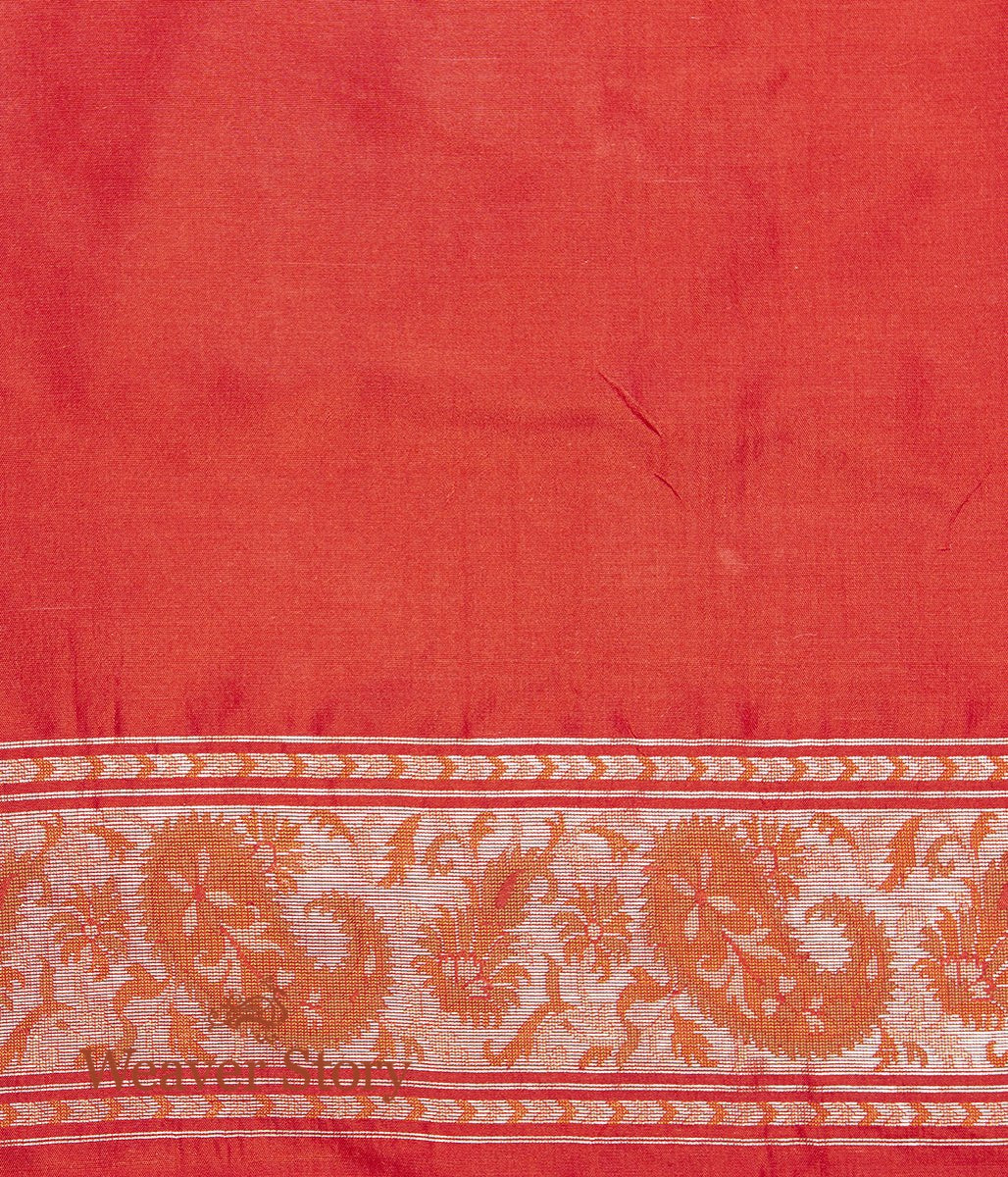Handwoven_Cream_and_Red_Banarasi_Gharchola_Saree_WeaverStory_05