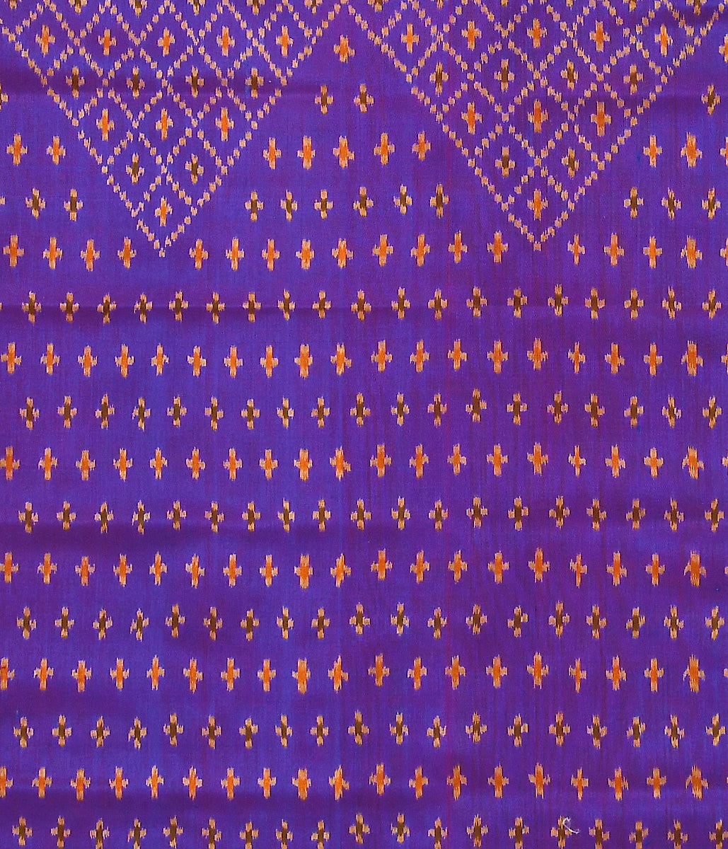 Handloom_Single_Ikat_Patola_Dupatta_in_Purple_WeaverStory_05