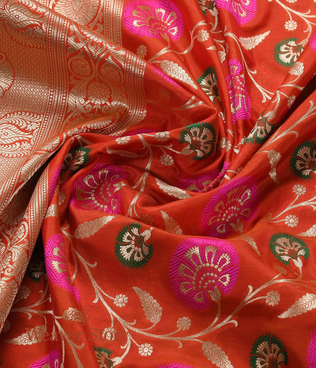 Handloom_Rust_Meenakari_Jangla_Dupatta_WeaverStory_05