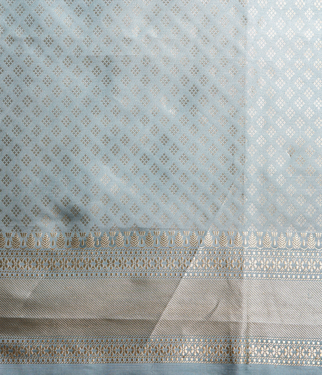 Handwoven_Light_Blue_Sona_Rupa_Kadhwa_Jangla_Saree_WeaverStory_05