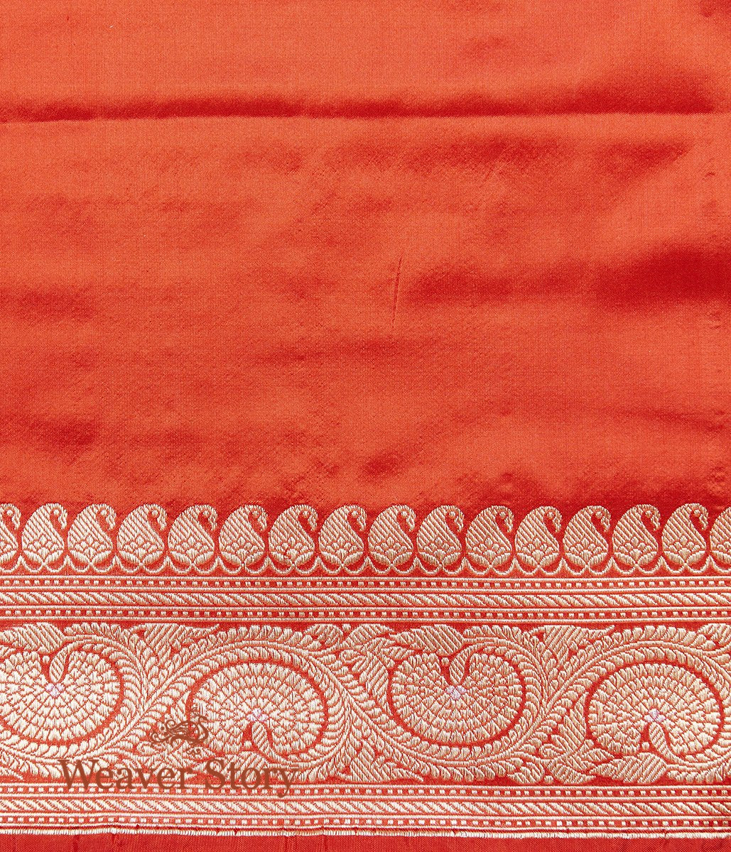 Handwoven_Red_Small_Alfi_Booti_Tested_Zari_WeaverStory_05